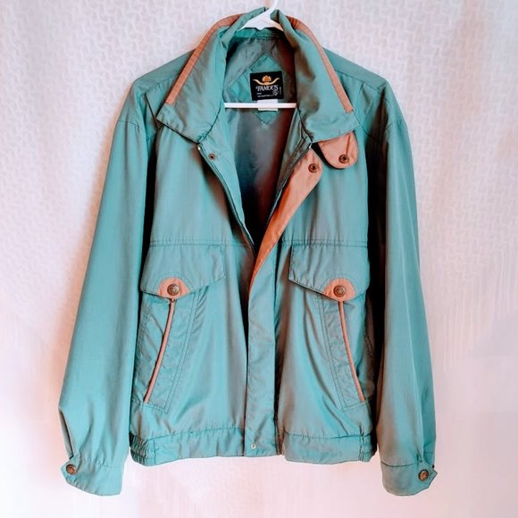 Vintage turquoise coat - Picture 8 of 16